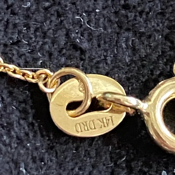 Dana Rebecca Julianne Himiko Diamond Star Rose Gold Necklace - Picture 5 of 6